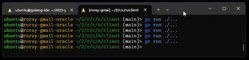 Short video showcasing nats and golang channels with goroutines